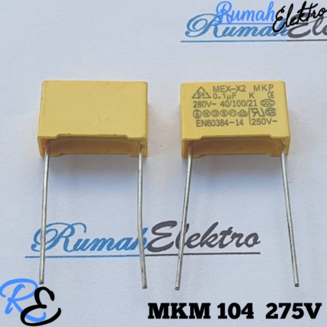 Kapasitor Capasitor MKM MKP MKT 104  275V