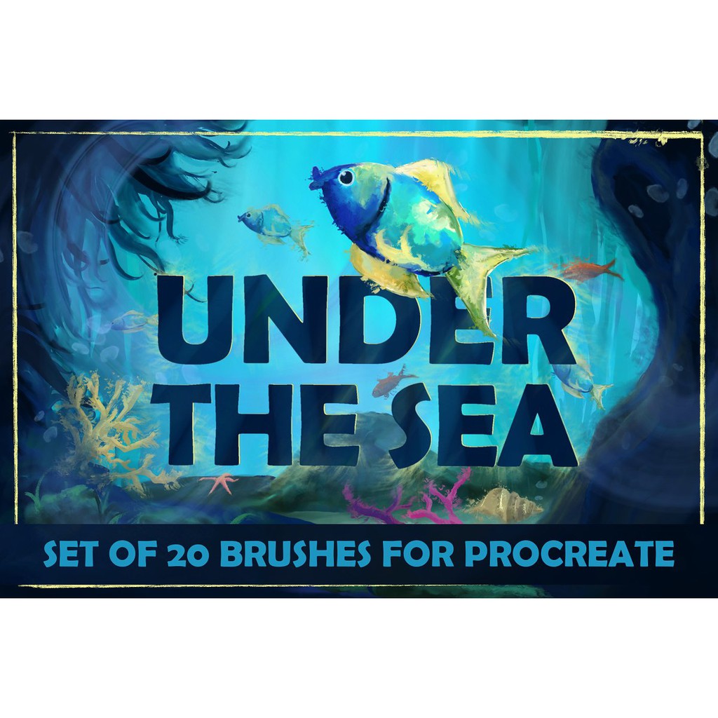 Procreate Brush - Under The Sea Procreate Brushes