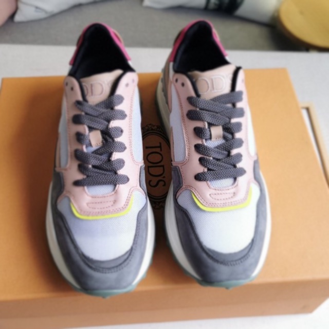 TERMURAh TODS sneakers leather NUBUCK shoes