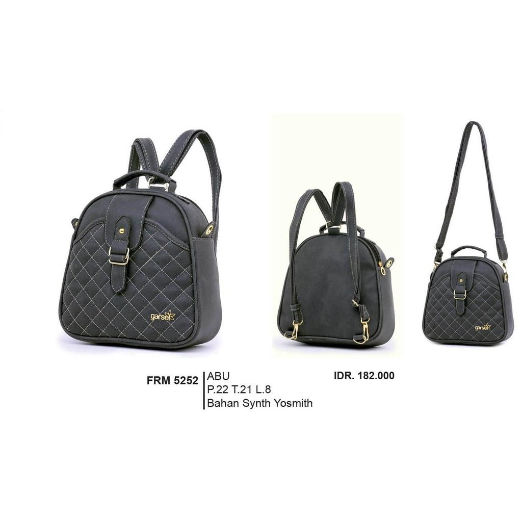 TAS RANSEL / BACKPACK KASUAL WANITA - FRM 5252