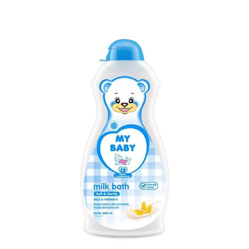 My Baby Milk Bath 200ml / My Baby Baby Bath 100ml