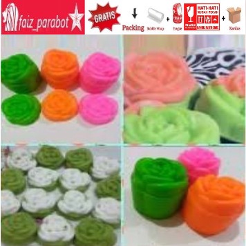 12 PCS Cetakan kue mawar  pudding/jelly/talam/bolu