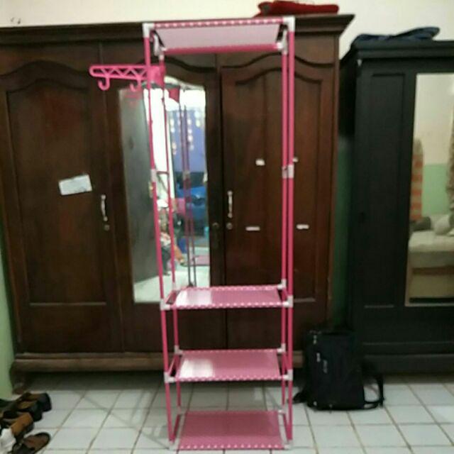 Rak Baju Gantungan Pakaian Unik Ada Hanger Gantung Rack Ukuran Besar Bisa Untuk Menyimpan Alat Dapur