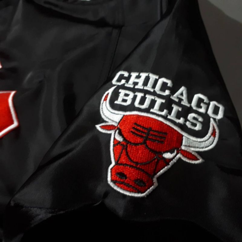 JAKET BOMBER VARSITY CHICAGO BULLS HIGH QUALITY CASUAL HYPE FASHION PRIA