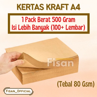 Jual Lembar Kertas Kraft A Gram Gram Gr Kertas Samson Kraft Paper A Kertas