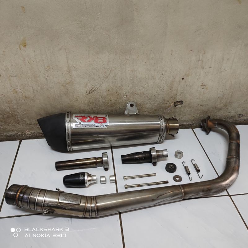 Knalpot Racing Original WRX RX8 Trioval SS - Knalpot Satria - Knalpot Murah (Banyak Bonus)