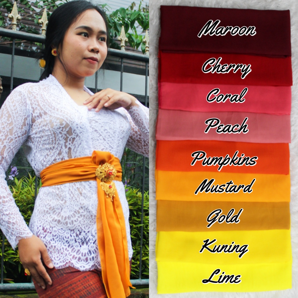 Selendang Sifon Hycon | Selendang Bali | Senteng-2