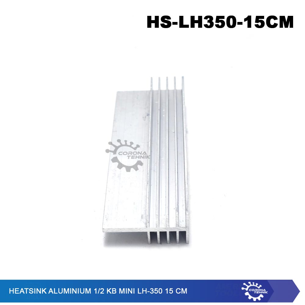 LH-350 - Heatsink Aluminium 1/2 KB Mini 15 cm