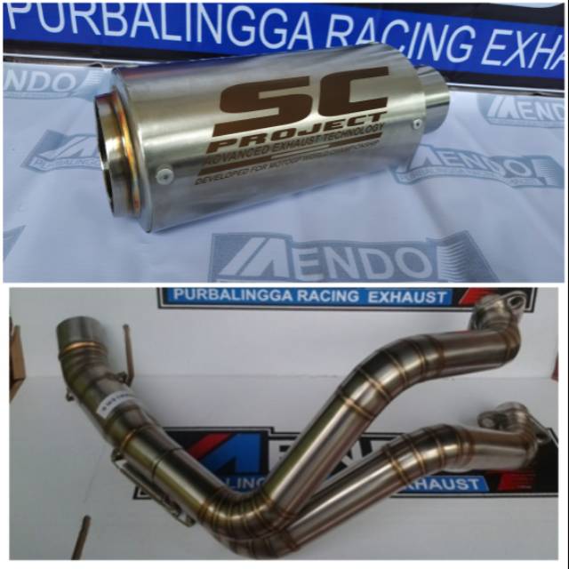 Knalpot Racing SC PROJECT FULLSYSTEM ER6 N/F