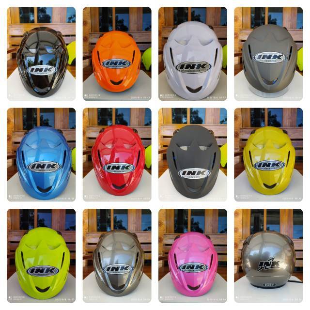  Helm  INK KW INK CX22 basic premium free stiker  Shopee  