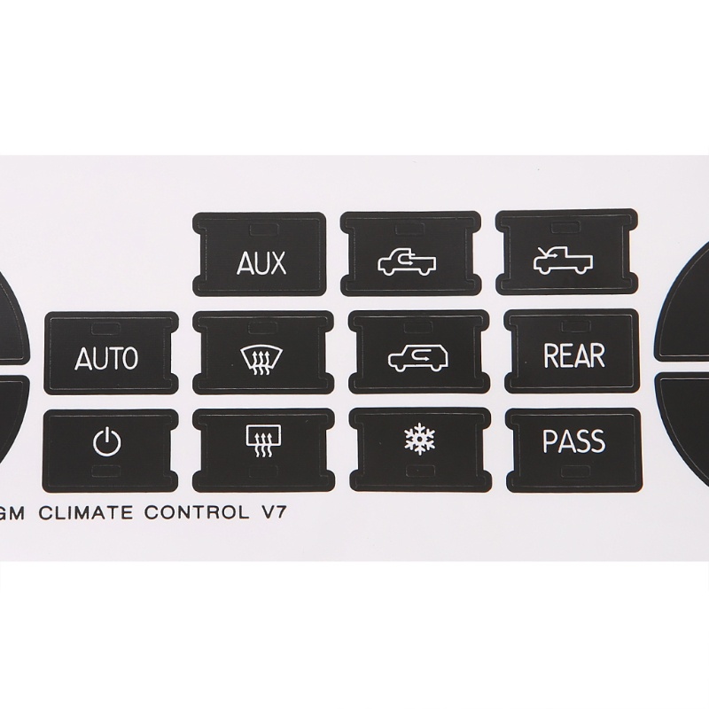 Sun Sticker Dekorasi Tombol AC Mobil Untuk Tahoe Suburban Avalanche