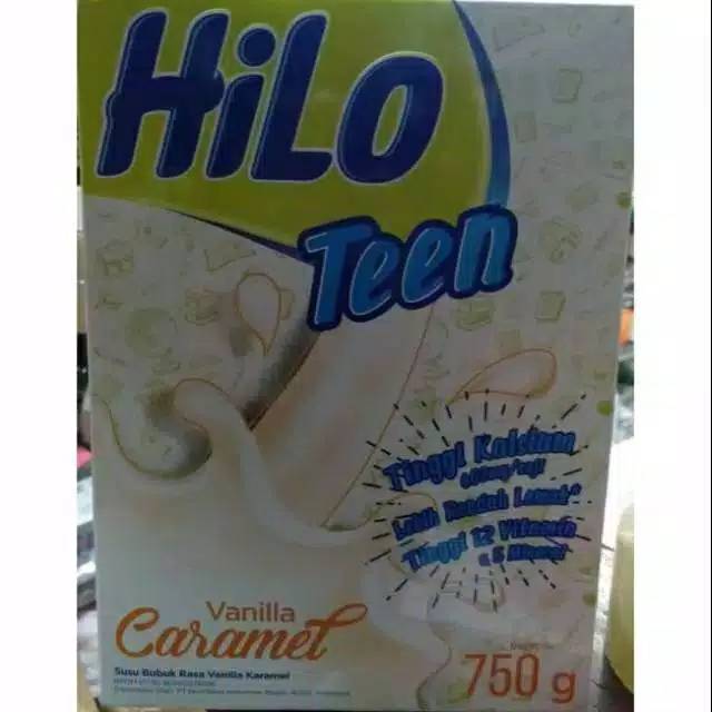 

Hilo teen vanilla caramel 750gr