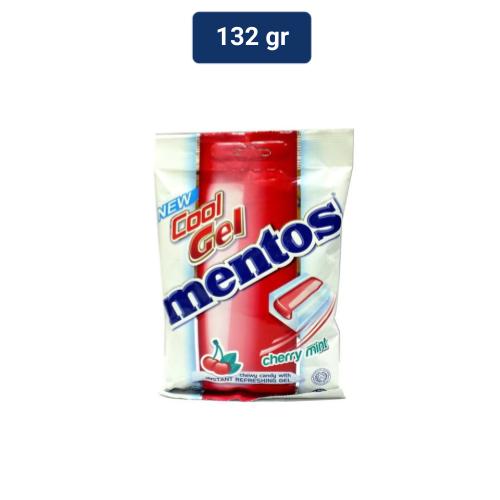 Mentos Permen Cool Gel Cherry Mint 132 gr