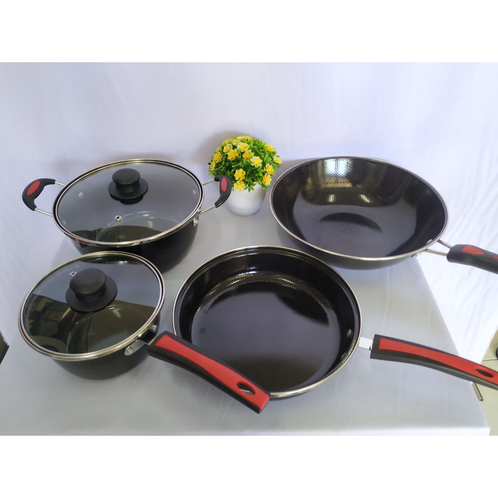 Panci wajan GSF set isi 4 anti lengket