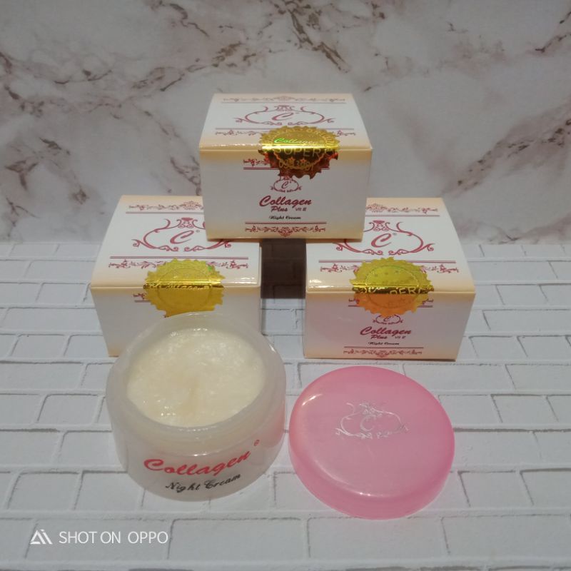 CREAM COLLAGEN MALAM IMPORT CREAM COLLAGEN MALAM PLUS VIT E