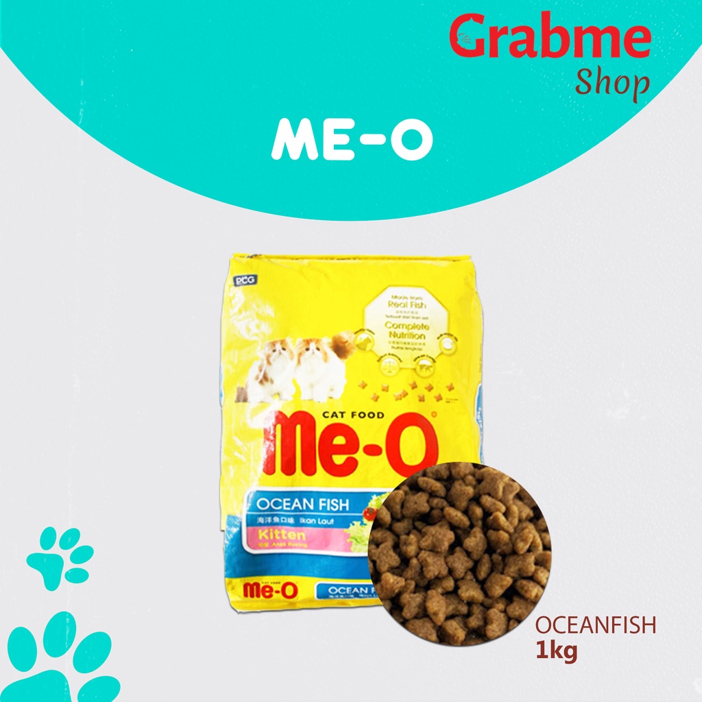 Makanan Kucing kering murah Premium MEO 500gr - 1kg