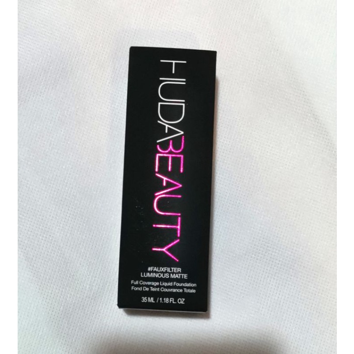 Huda Beauty Faux Filter Luminous Matte Foundation [NEW FORMULA]