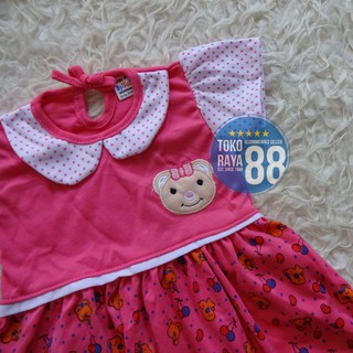  SDR SF11 Setelan Dress Bayi  3 18 Bulan Baju  Rok Anak  