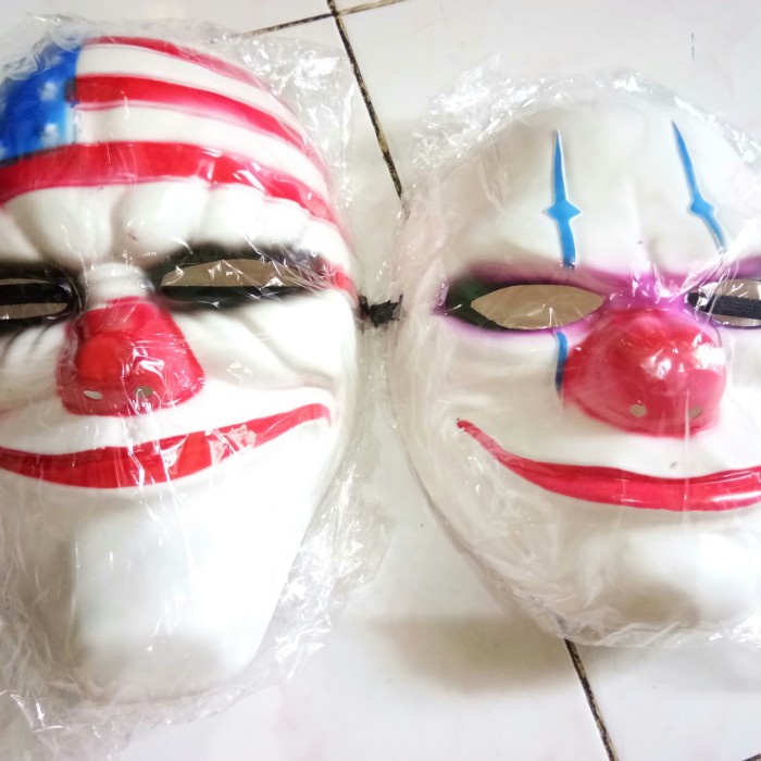 BAROKAH GAMIS Topeng idiot Clown 8 COMIC 8 BADUT KEREN PALING MURAH BERKUALITAS