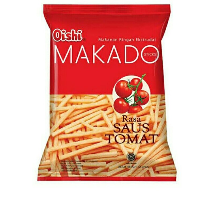 

oishi makado saus tomat