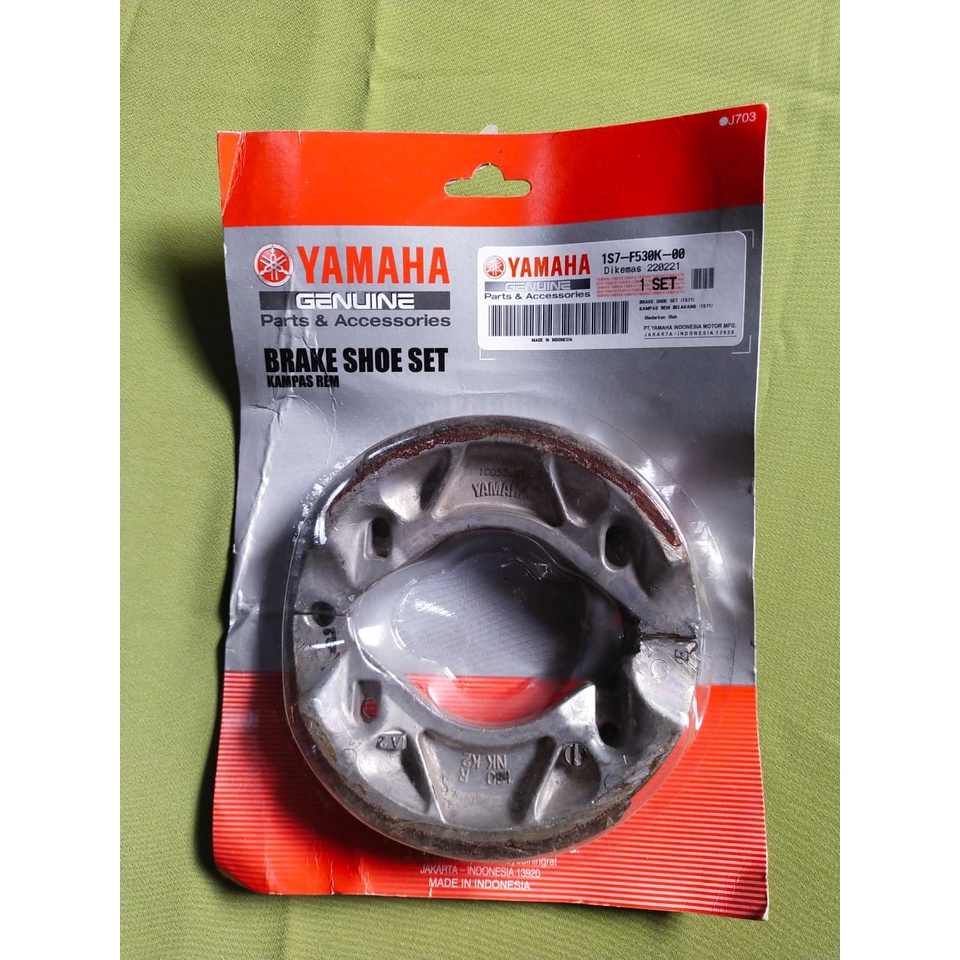 KAMPAS REM BELAKANG J-MX MIO VEGA FINO ORIGINAL YAMAHA 1S7-F530K-00