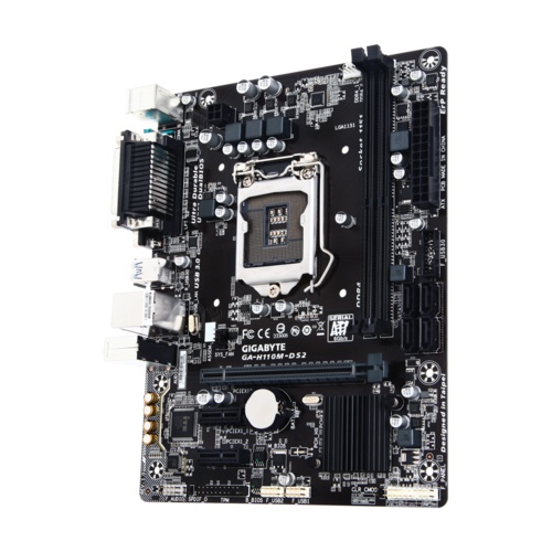 Gigabyte H110M-DS2 | Motherboard Intel H110 LGA 1151 DDR4 M-ATX