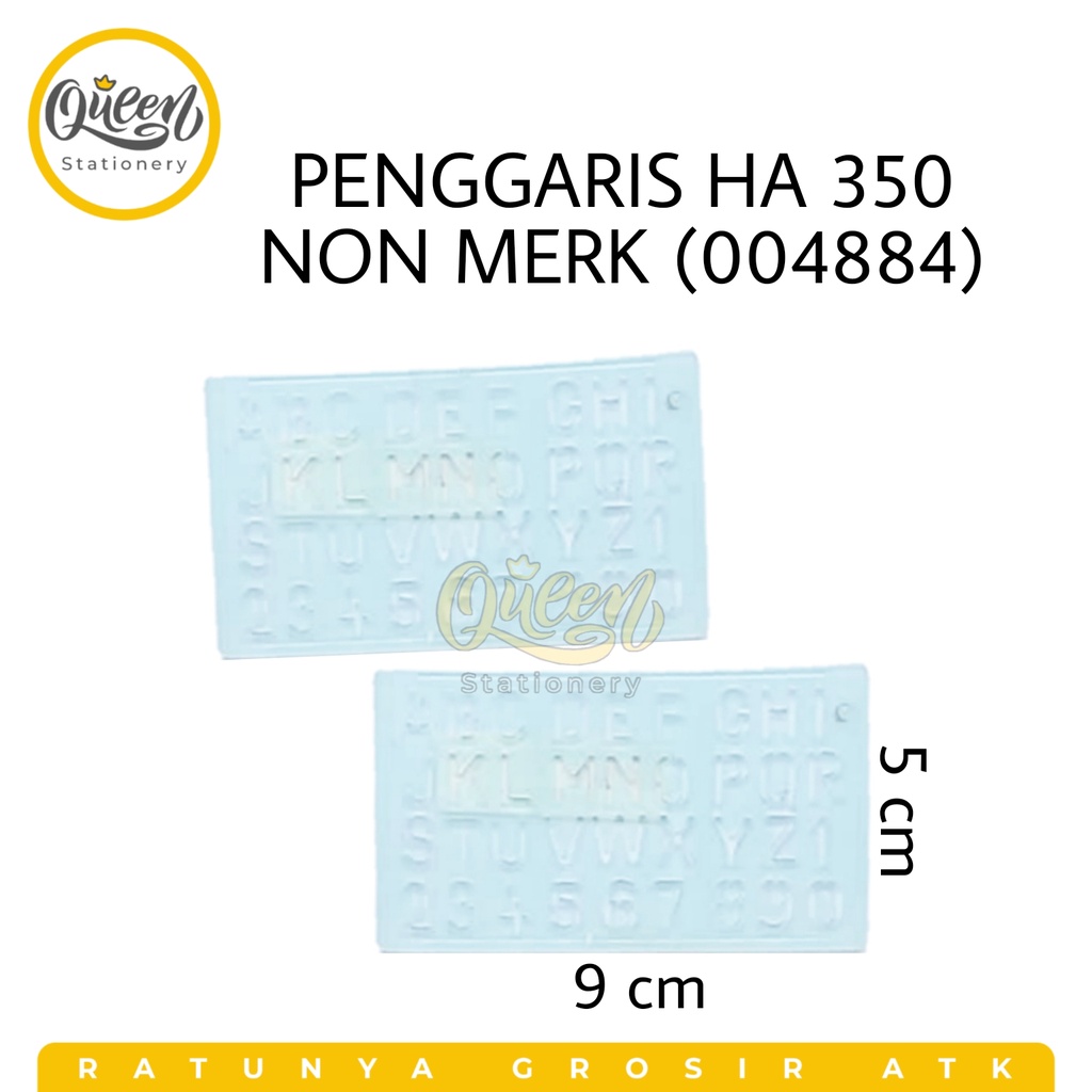 

1 PCS PENGGARIS HA 350 NON MERK / PENGGARIS STENSIL / PENGGARIS ANGKA DAN HURUF (004884)