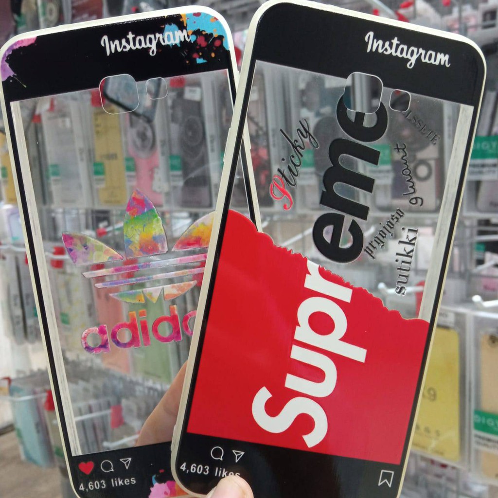 Case Fuze Samsung M10  M20 A6S  A7 2018 J4 PLUS J6 PLUS Glass Model Kartun Casing Cewek