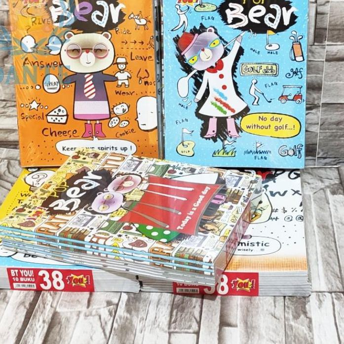

PROMO 11.11 KODE-234 Buku Tulis 38 Lembar YOU - KIKY 10 Buku MURAH