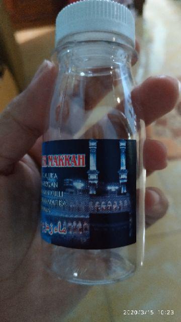 Botol Zam Zam 80ml Bening Buat Tempat Air Zamzam