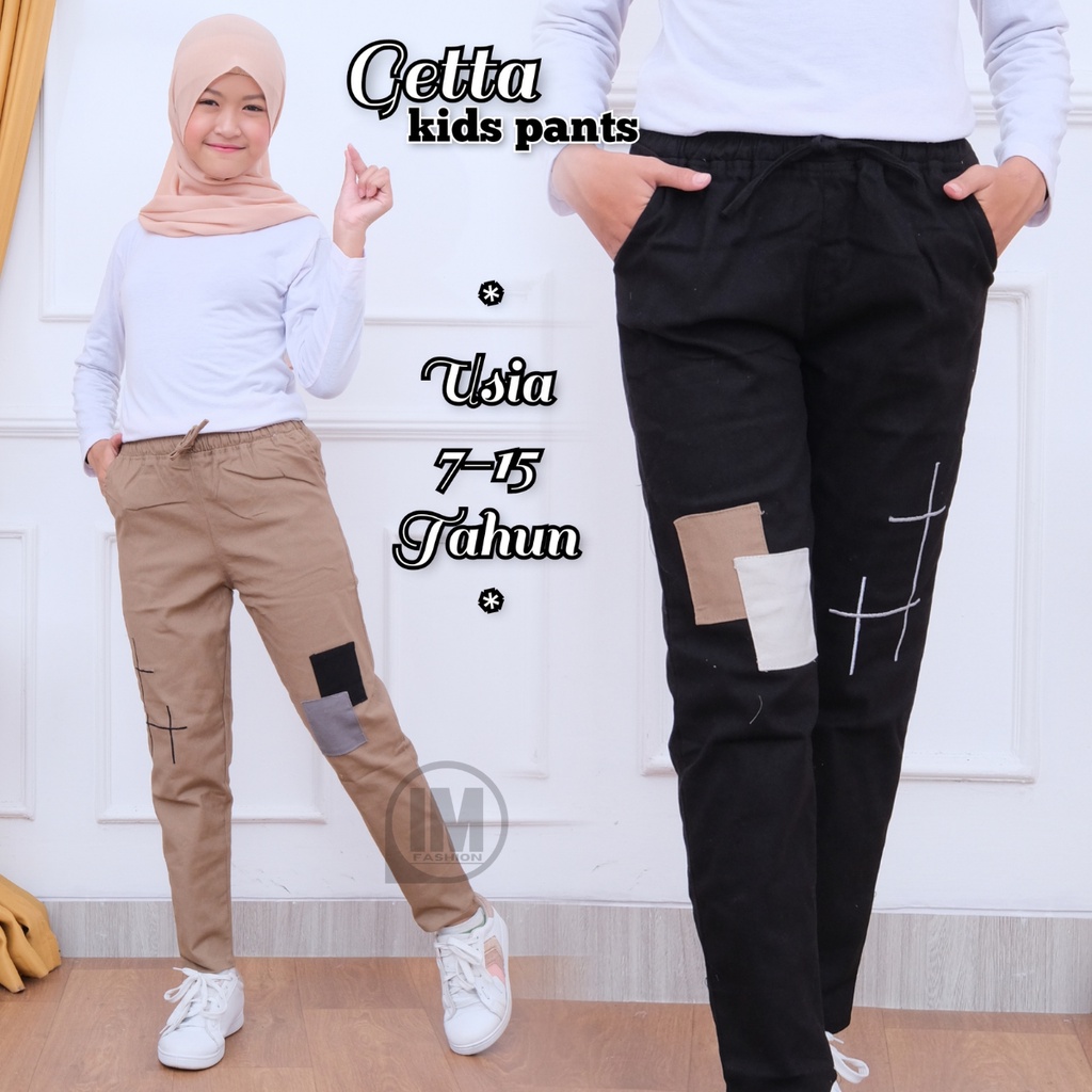 Celana Anak Chino Panjang Melar Twill Stretch