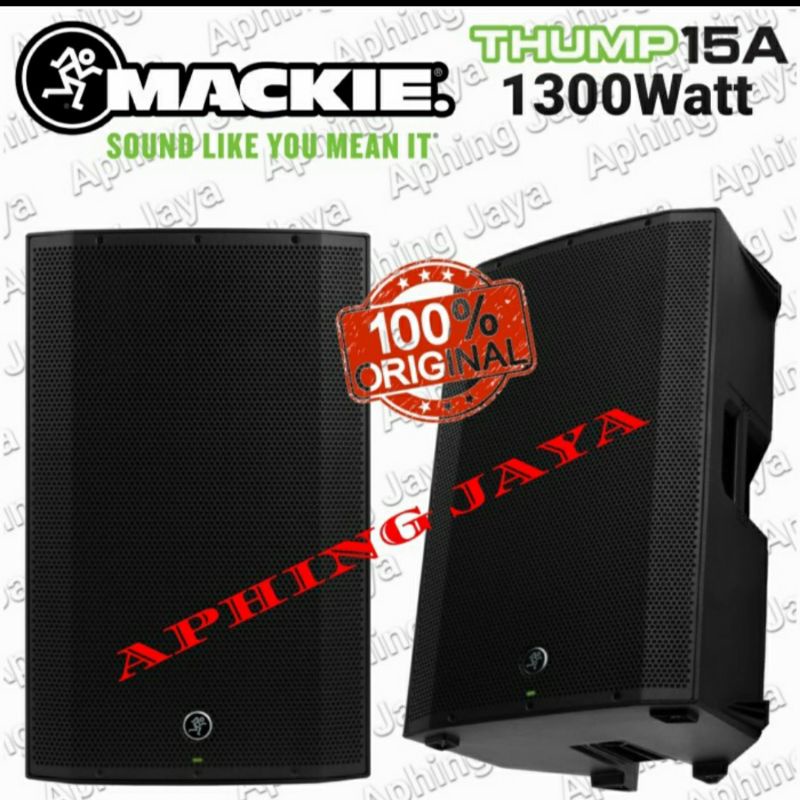 Speaker Aktif Monitor 15inch Mackie Thump TH15A 1300Watt Original