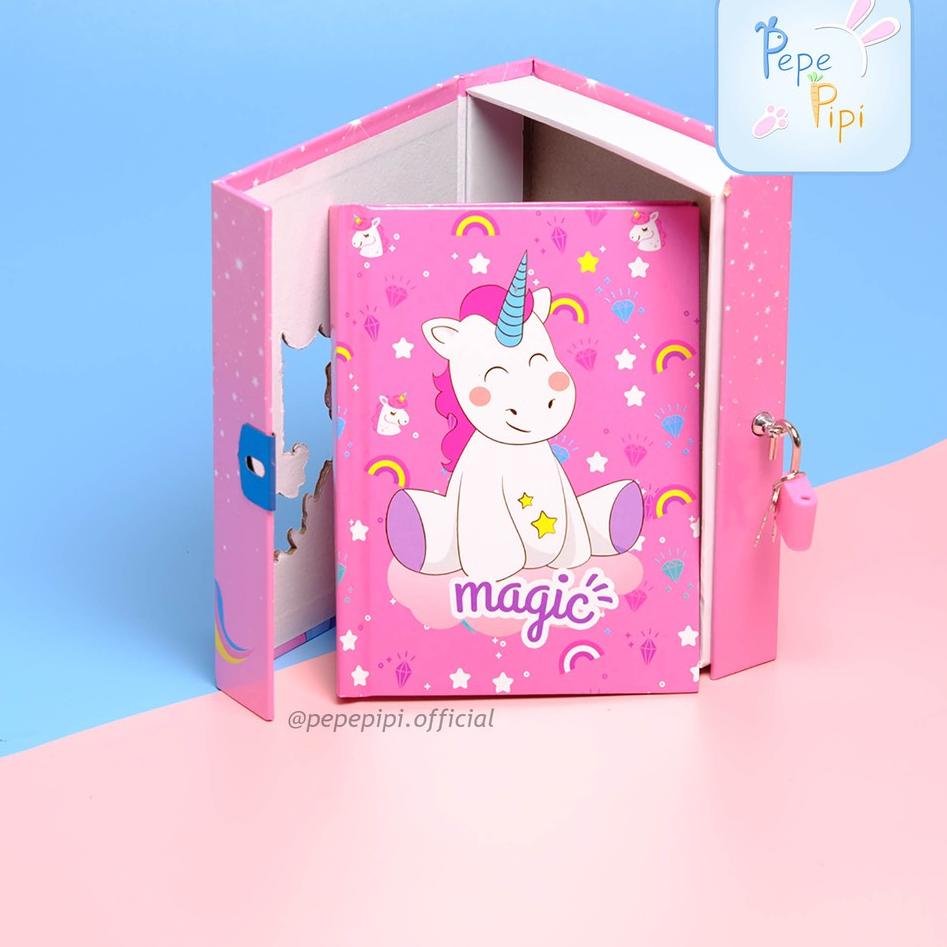 

Pasti Murah➴ GEAOI Buku Diary Unicorn Note Book Dengan Kunci Gembok Tebal bisa COD V41 ✸Sale