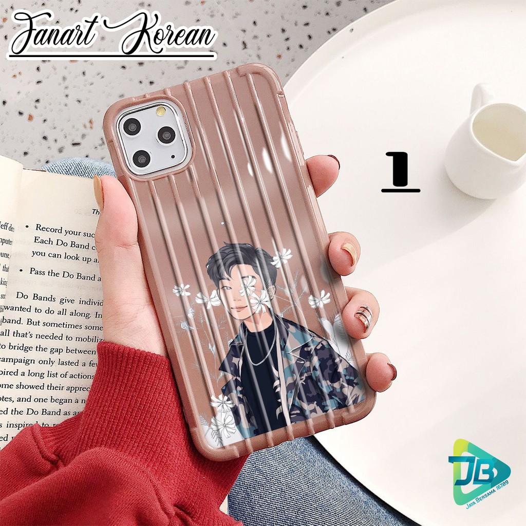 Softcase FANART KOREAN Oppo A37 neo 9 A53 A33 A83 F1s A59 F11 Pro Reno 2 2z 2f JB3629