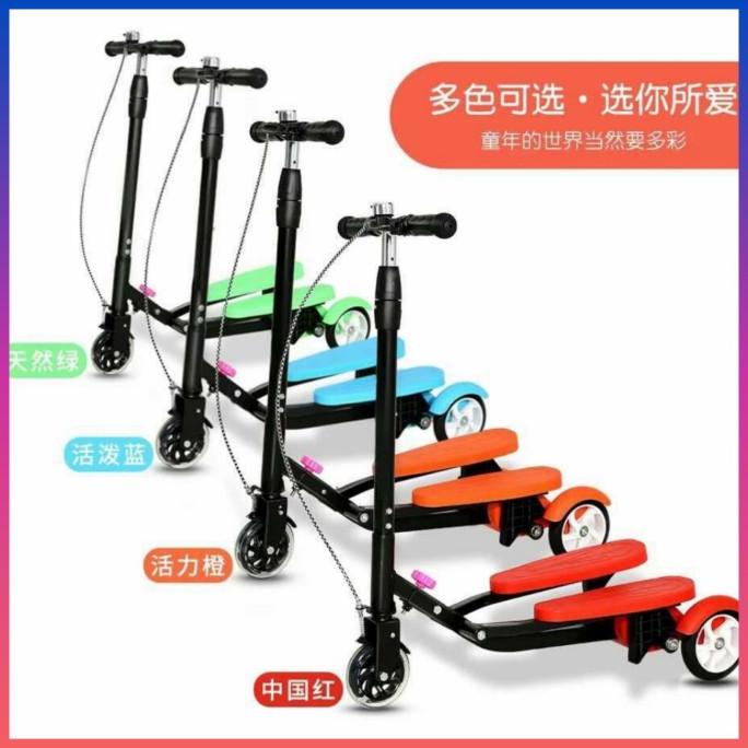 Skuter otoped anak pedal injak scooter anak genjot pedal