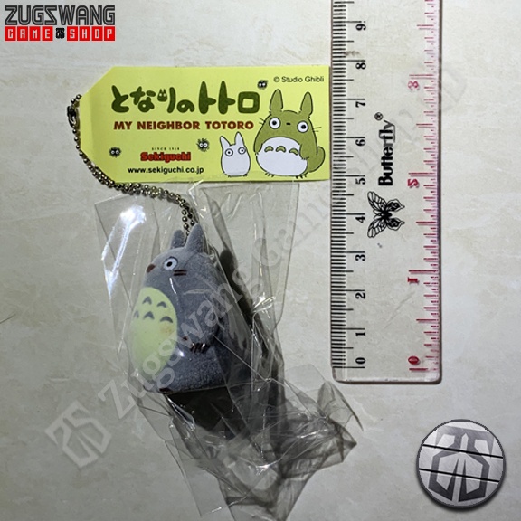 LARGE BIG TOTORO strap keychain SEKIGUCHI my neighbor studio ghibli new baru original key chain hold
