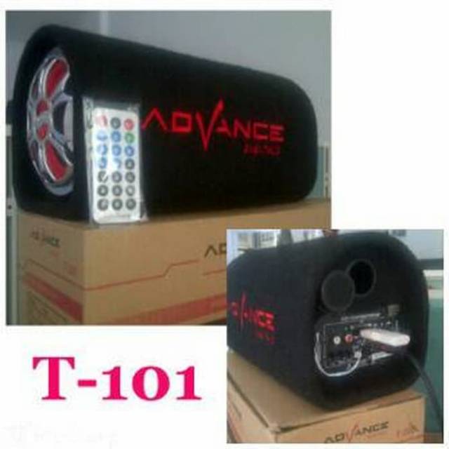 SPEAKER BLUETOOTH ADVANCE DIGITAL T-101BT/SUBWOOFER KARAOKE SUPER BASS SALON AKTIF WIRELESS T 101BT