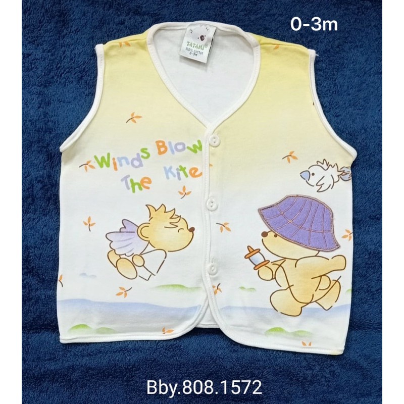 1 PCS baju bayi 0-12bln KATUN/ Perlengkapan bayi / Baju bayi / atasan bayi