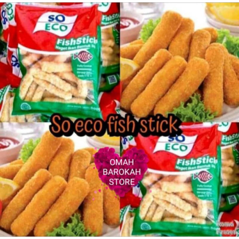 

SO ECO FISH STICK 500gr