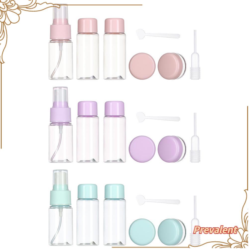 7pcs / Pak Botol Wadah Krim Wajah Kosmetik Portabel Aman Tidak Beracun Untuk Travel