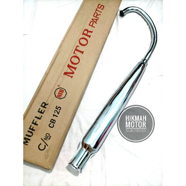 Knalpot Standar Honda CB 125 NTD - Knalpot Standard Sepeda Motor
