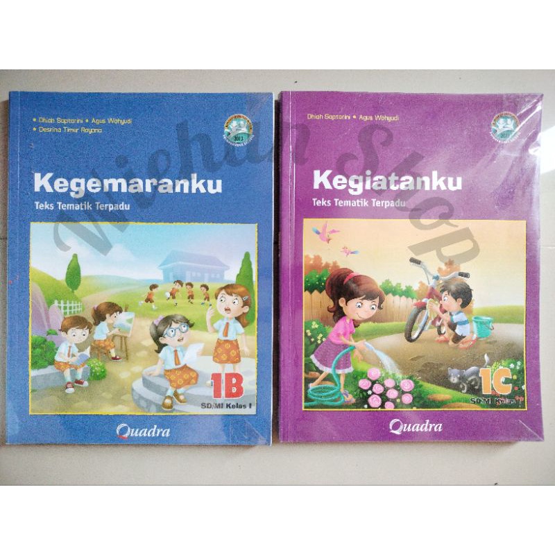 

BUKU TEMATIK KELAS 1 SD QUADRA (BEKAS)