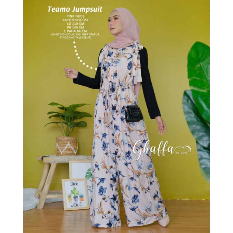 Teamo Jumpsuit - PinkNude # Original Gaffa The Label