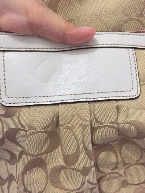 Tas tote bag Coach Preloved atau second