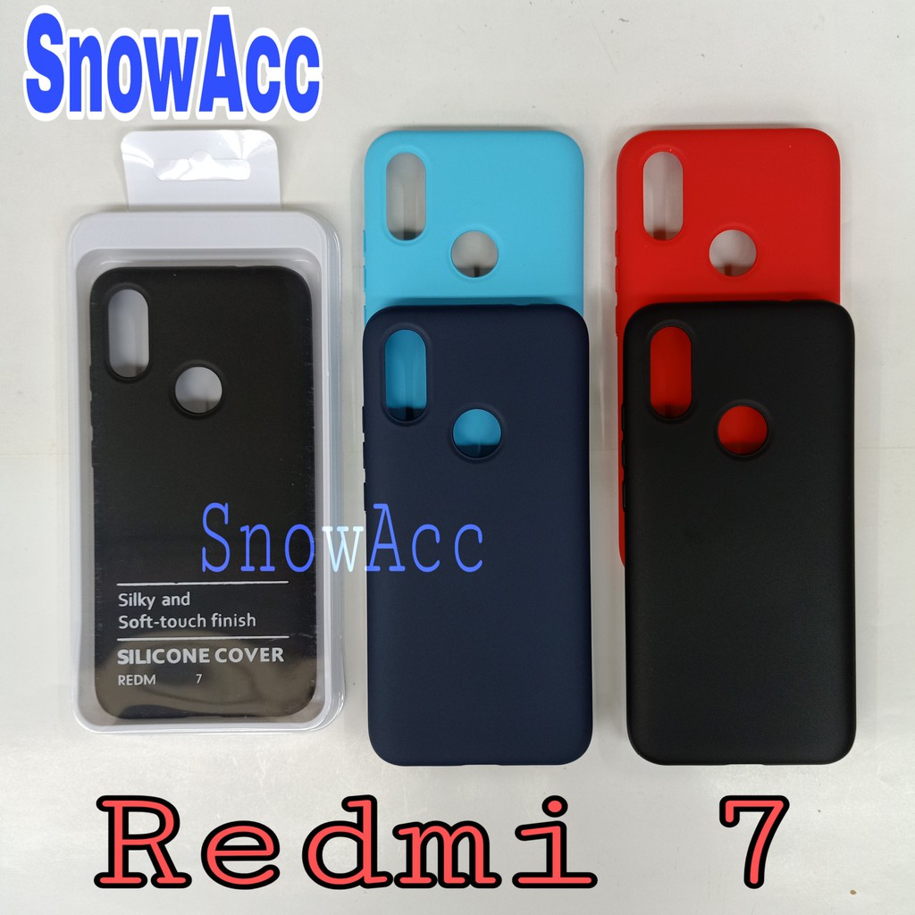 Case Silicon Cover Xiaomi Redmi 7 Soft Case Redmi 7