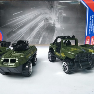READY Mobil Mobilan Diecast Tentara Militer Tank Set 4Pcs