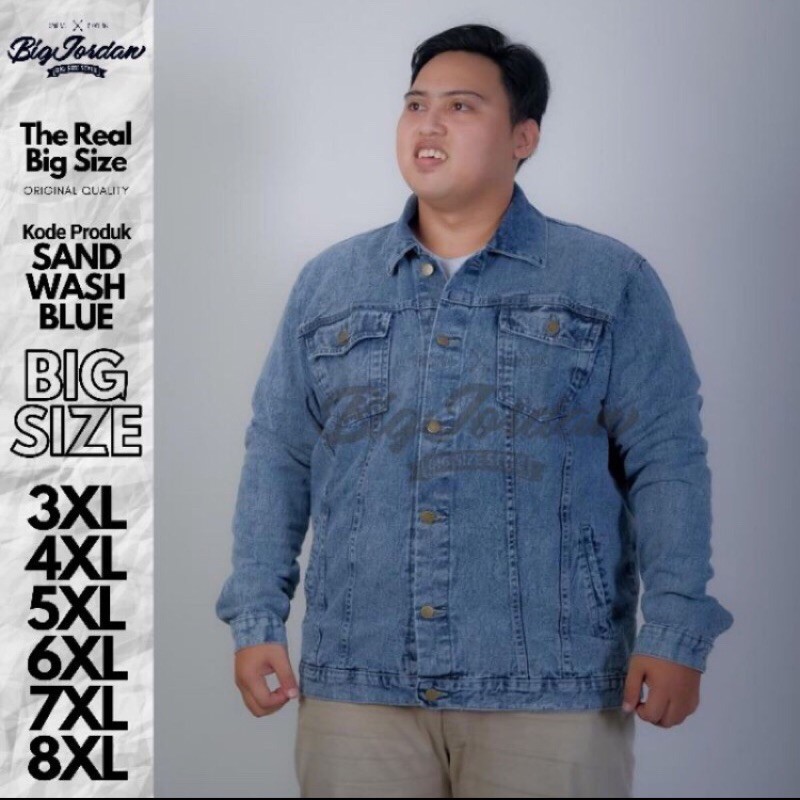 jaket jeans big size xxxxxxl xxxxxl xxxxl xxxl xxl jaket denim jumbo 6xl 5xl 4xl 3xl 2xl jaket levis