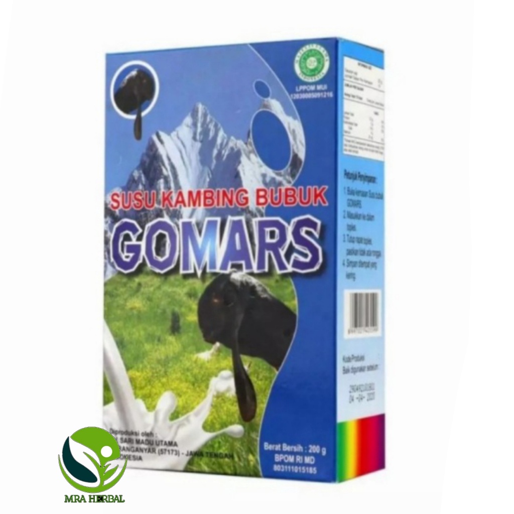 

MH Gomars Original Susu Kambing Etawa Bubuk 200 gr