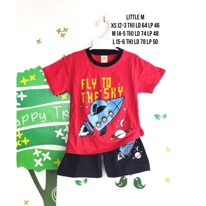 Setelan Anak Laki-laki Little M