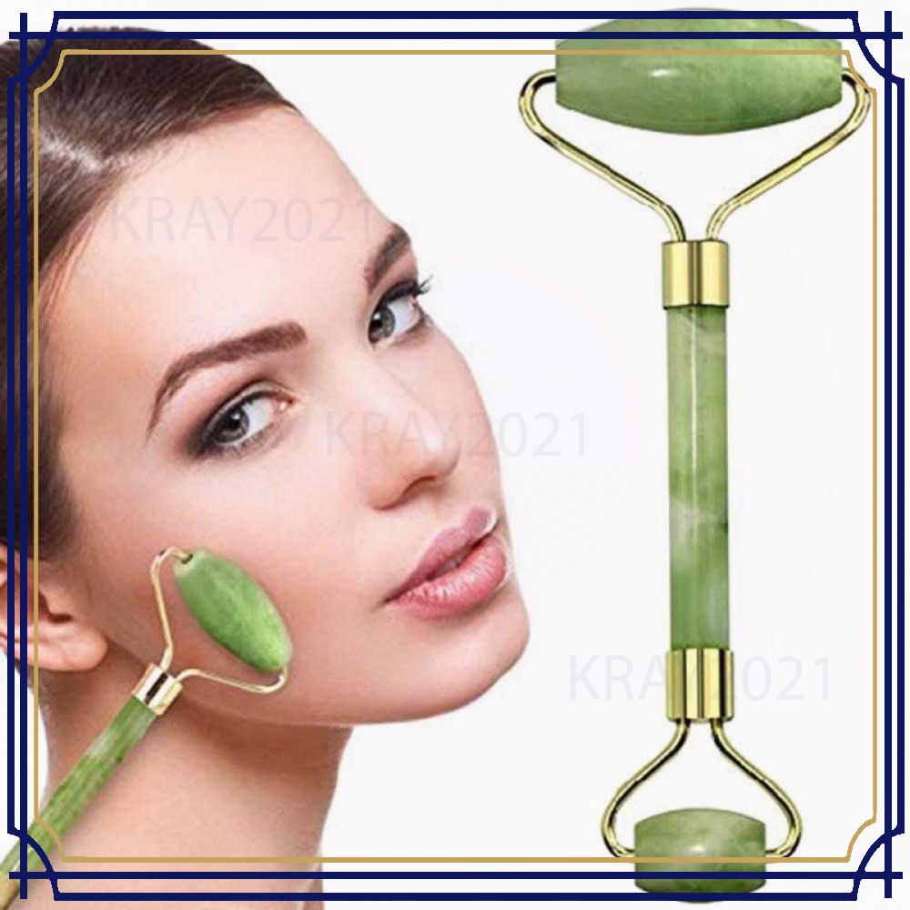 Jade Roller Pijat Muka Tirus Facial Face Massage HT237